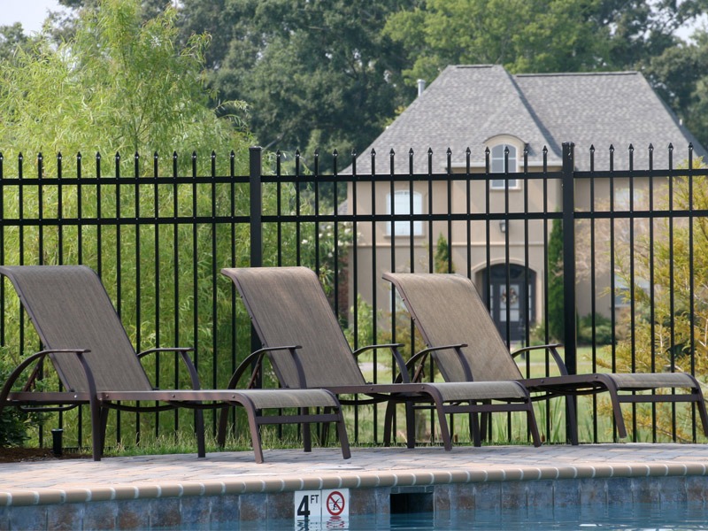 Aluminum Fence in St. Francisville, LA